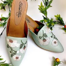 Embroidered Footwear